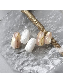 【定額ネイル】イエローネイル