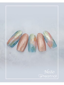 はあとねいる 岡山中仙道店/ハンドネイル：No.80