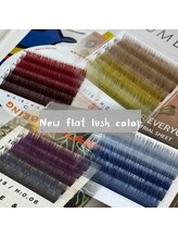 アイラッシュサロンクローバー 大垣店(CLOVER)/カラーラッシュ☆