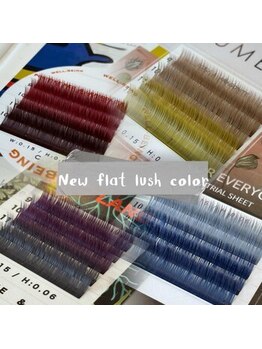 アイラッシュサロンクローバー 大垣店(CLOVER)/カラーラッシュ☆