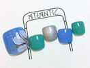 お得なフット定額ジェルアート