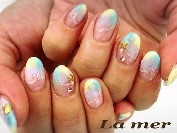 ラメール(La mer)/キャンドルネイル★ 8800円