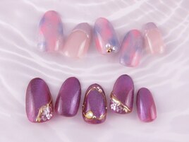 2022春ニュアンスネイル