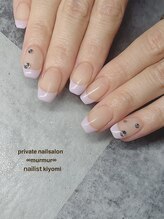 プライベート ネイルサロン マーマ(murmur)/フレンチネイル
