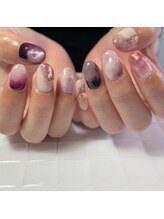 プリュネ(Prune)/ピンク/パープル/ゴールド