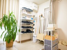 ストレッチ整体サロン エミナスの雰囲気（お着替え、髪ゴム、無料靴下のご用意もあります！ご利用ください）