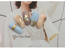 ネイルサロン アミティエ(Nail Salon Amitie)/大人綺麗ニュアンスネイル△。。