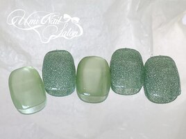 マグandフラフットネイル￥8980