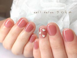 ポイント使いが◎ハートネイル♪