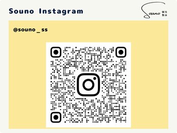 ソウノ 御茶ノ水(Souno)/Instagram　QRコード