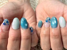 ネイルサロン アール(Nailsalon R)の雰囲気（summer blue）