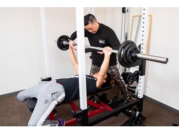 ダイエット アンド パーソナルトレーニングジム ウィル(WILL)/筋トレと言えばベンチプレス！2