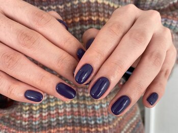シェリーラメール 原宿店(cherie la mer)/ネイビーネイル