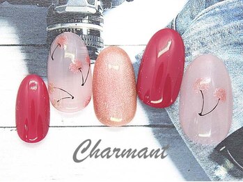 シャルマン(Charmant)/☆さくらんぼネイル