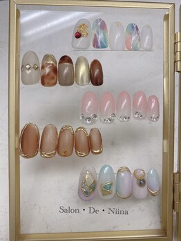 サロンドニーナ(Salon De Niina)/冬限定アーティスティックネイル