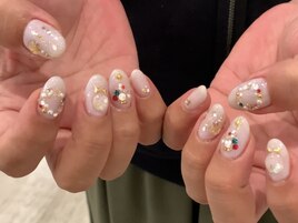 クリスマスネイル