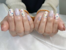 ドライフラワーネイル