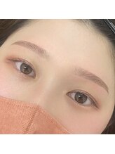 ビューステージ アイブロウサロン 天神/ナチュラル平行眉