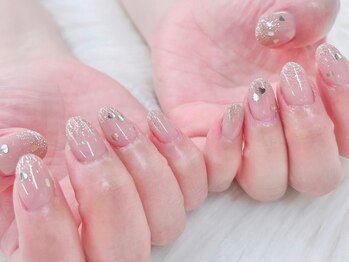 シシュ 姫路店(SyiSyu)/ハートホログラムネイル