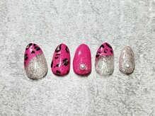 ネイル クランツ(nail kranz)/ヒョウ柄ネイル