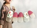 フラワーアートネイル