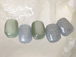 マグandフラフットネイル￥8980