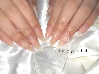 アミ施術お客様ネイル