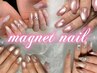 [人気ワンカラー◎]マグネットネイル¥5,500
