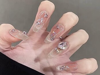 Best Nail 銀座店【ワンホンネイル・スカルプ・パラジェル・上品ジェルネイル】/チークカラーグラデーション