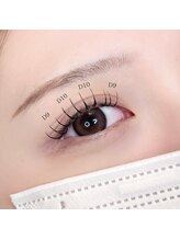 アイビューティーニコル 和歌山市店(eye beauty nicol)/フラットラッシュ140本