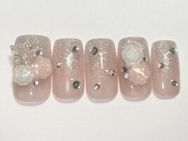 ピンクラメグラバラ￥7000