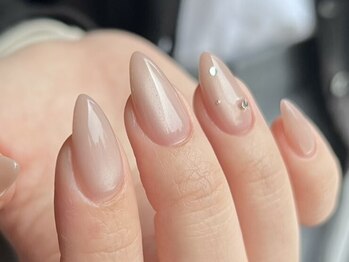 アイネイルズ 梅田店(I nails)/シンプルマグネットネイル