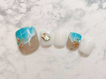 バティックネイル 川崎店 ネイル アイラッシュ(Batik Nail)/フットネイルサンプル