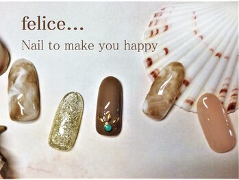 ネイルサロン フェリーチェ(felice)/【定額ネイル】¥7480