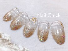 ネイルチックコウベ 銀天街店(Nail Chick kobe)/ラメグラネイル