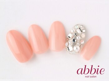 ネイルサロンアビー 北千住店(abbie)/全面ビジュー ¥11385