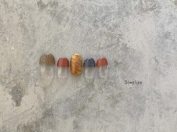 シンプリー ネイルアンドアイラッシュ 祖師谷大蔵店(Simpliee Nail&Eyelash)/アニマル柄