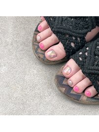 お任せフットネイル