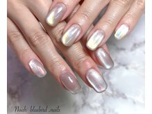 ノアブルーバードネイルズ(Noah' bluebird .nails)/マグとミラーでトレンドネイル