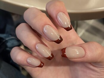 ウィスタリアフィールドネイル MONAD店(WISTARIA FIELD)/フレンチネイル