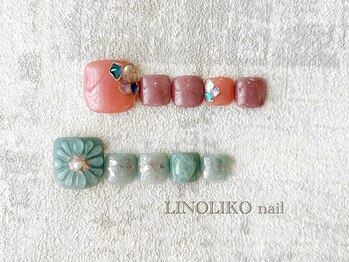 リノリコネイル 元住吉(Lino Liko nail)/4月☆シーズンフット定額