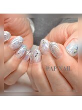 パップネイル(PAP NAIL)/キラキラニュアンス
