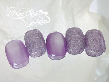 マグandフラフットネイル￥8980