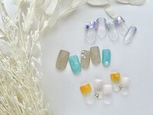 ヴィエント ネイル アイラッシュ サロン(Viento Nail Eyelash Salon)の雰囲気（オフィスOK!!シンプルネイル[アート４～6本付]￥6800）