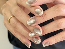 フィロンネイル たまプラーザ店(filonnail)/ベースカラーありフレンチ