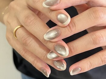 フィロンネイル たまプラーザ店(filonnail)/ベースカラーありフレンチ