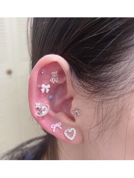 アイブロウサロン ミラ(Eyebrow Salon Mira)/耳つぼジュエリー