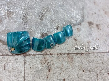 アネラネイル(anela nail)/2026夏フットネイル/7,880円