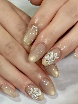 カミアンユイヤ ネイルラボ(KAMIANYUIYA Nail LAB)/ワンポイントフラワー