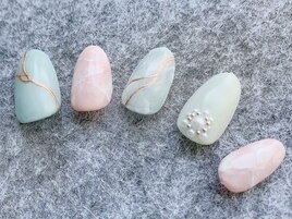 くすみパステル♪